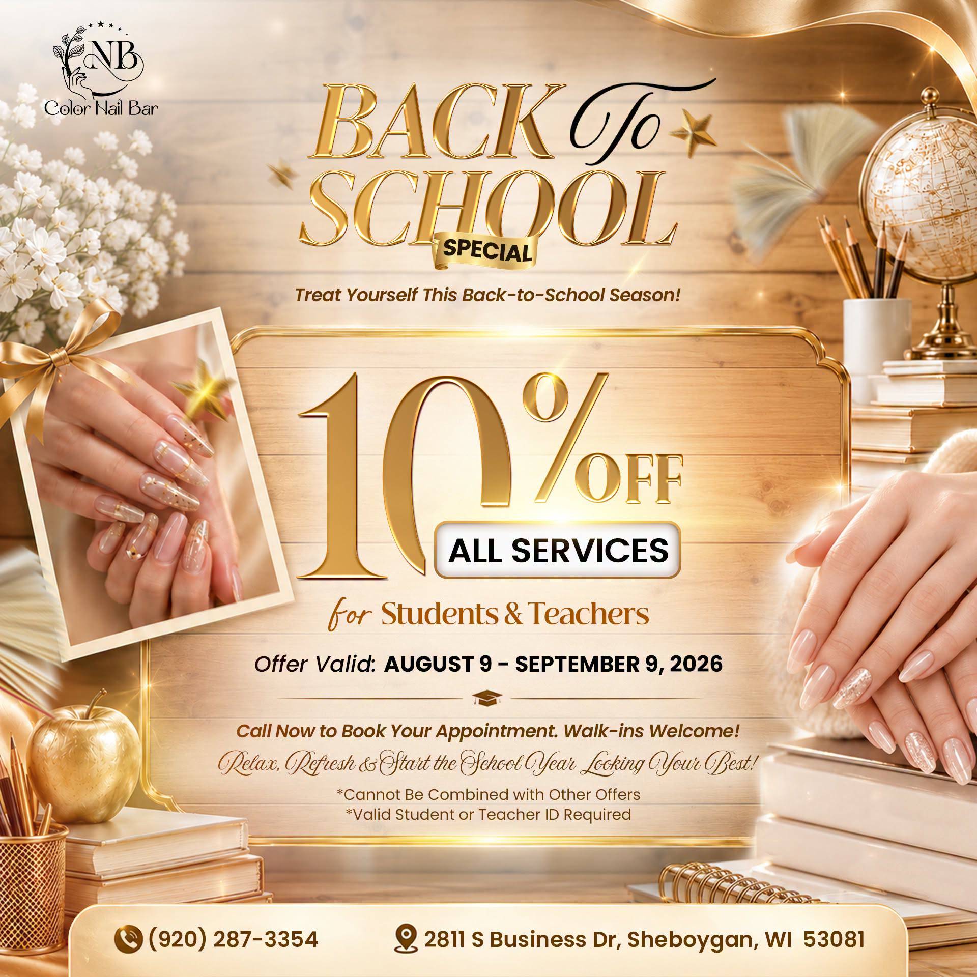 🌟 Color Nail Bar - Promotions 🌟
